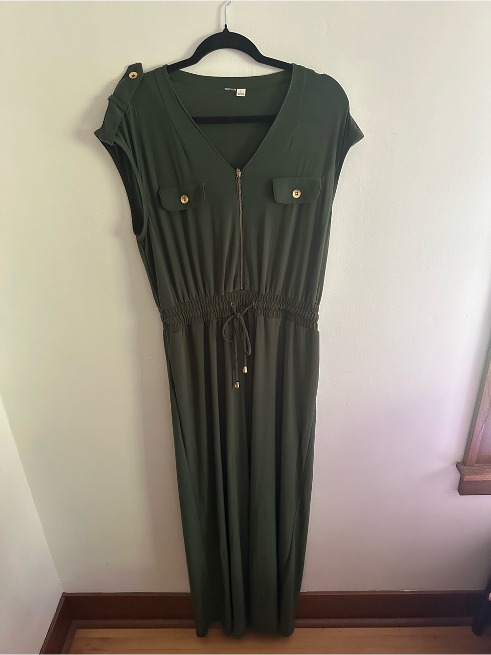 Olive Green Jumpsuit